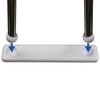 Aqua Select Stainless Steel in-Pool Ladder with Resin Steps |