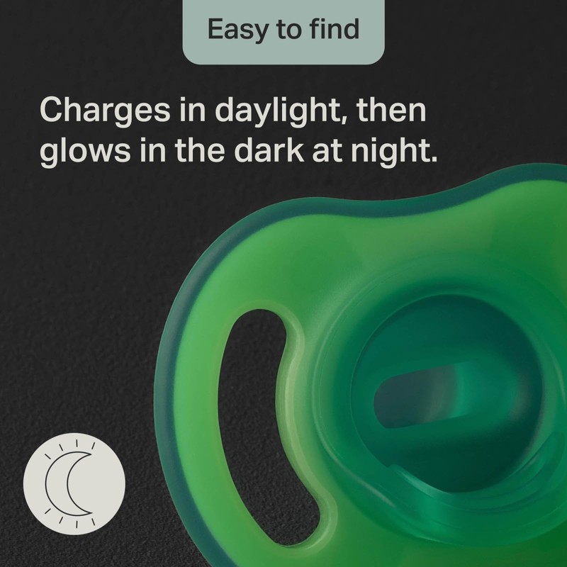 Tommee Tippee Stay Put Pacifier Set, Contains 2 Ultra-Light StayPut