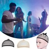 10 Pcs Breathable Stretchy Nylon Mesh Wig Caps, Open End