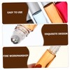 Minkissy 10pcs Refillable Essential Oil Roller Bottles Containers for Fragrances