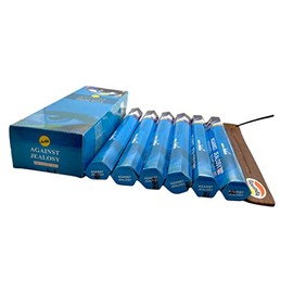 Against Jealousy Incense Sticks and Incense Stick Holder Bundle Insence Insense SreeVani Incense Sticks