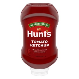 Hunt's Hunt’s Tomato Ketchup, 32 oz Squeeze Bottle (4 Pack) No High Fructose Corn Syrup