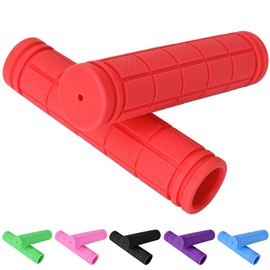 Children's Bicycle Grips - Handlebar Grips MTB Bicycle with Non-Slip Rubber | 132 mm Bicycle Grips Ergonomic Handlebar Grips for 22.2 mm Bicycle, MTB, Mountain Bike, Road Bike Grips