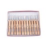 Wood Carving Knife Set of 12Pcs SK7 Carbon Steel Professional