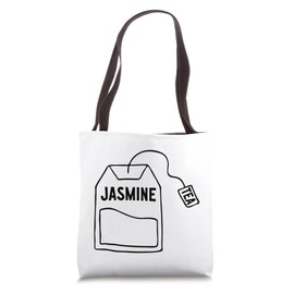 Funny JasmineTea Bag Tote Bag