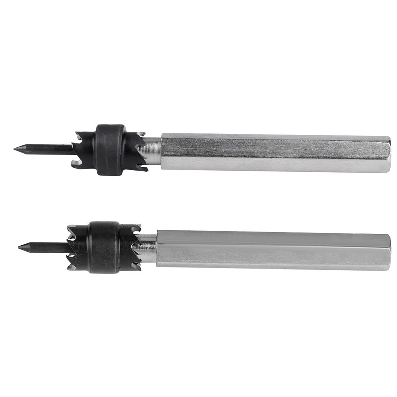 2Pcs High Speed Steel Rotary Spot Weld Drill Cutter Remover