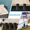 BALAVA Dock Bumpers 2 Pack,Dock Fenders Bumper,Marine Dock Bumpers,Inflatable Dock