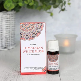 Goloka Himalayan White Musk Aroma Oil 10ml