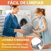 Compresa Caliente Electrica, 126x30 Almohadilla Eléctrica Segura y Lavable con