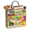 Liscianigiochi 96848 Legno Puzzle Animals, Montessori Baby Wooden Cube Puzzle