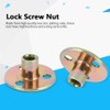 5 Pieces M6 / M8 / M10 Lock Nut Galvanised