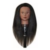 HairZtar Maniqui Cabeza Cabello Natural Marrón # 2 45 Cm