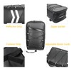 Bike Rack Rear Carrier Bag Trunk Bag PU Leather Waterproof
