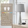 Seealle Modern Table Lamps Set of 2 - Touch Bedside