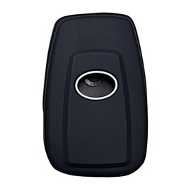 Key Fob Cover Hybrid Corolla: 4 Buttons Silicone Remote Case Protector Fit for Toyota RAV4 Camry Corolla Highlander Hybrid Mirai Hybrid Avalon 2018 to 2024 8990406220 1551A14FBC HYQ14FBC Black