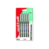UB-157 Eye Rollerball 5pc Blister Black/Blue/Red Plastic Free Packaging
