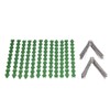12Pcs Stainless Steel Bird Deterrent Spikes 25cm Anti Cat Crawling