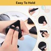 EZONEDEAL 5PCs Powder Puffs For Face Powder, Black Triangle Makeup