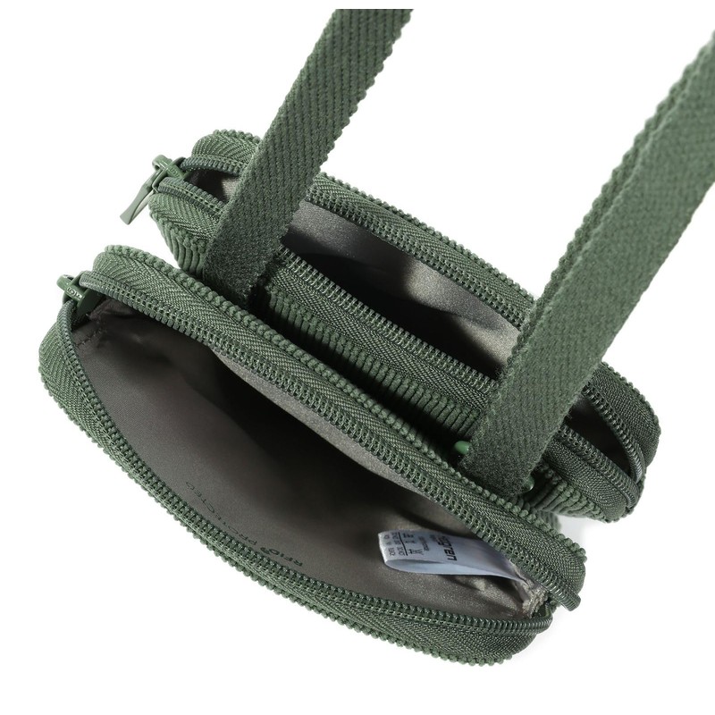 Hedgren Follis Rupee RFID Passport Holder Corduroy Duck Green, Corduroy