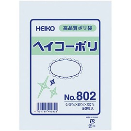 HEIKO 006627200 Poly Standard Bag No. 802 No String