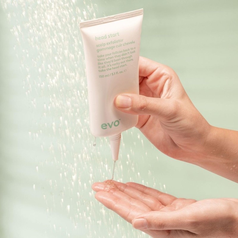 Evo Head Start Scalp Exfoliator Scrub to Detox All Hair