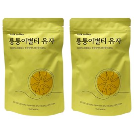 Talk to Heo 1+1 Talk to Her Tongtungi Byeol Tea Tea Bags Rooibos Tea Citron Tea 30 Pieces / 1+1 톡투허 퉁퉁이별티 티백 루이보스티 유자차 30개입