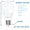 Scheinenda 3 Way Light Bulbs 6 Pack, 𝟑 𝐖𝐚𝐲 𝐋𝐄𝐃
