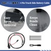 Getfarway 42014 4 Pin Battery Cable Truck Side Compatible with