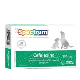 Suplemento Perro Spectrum Cefalexina 150mg Con 30tb