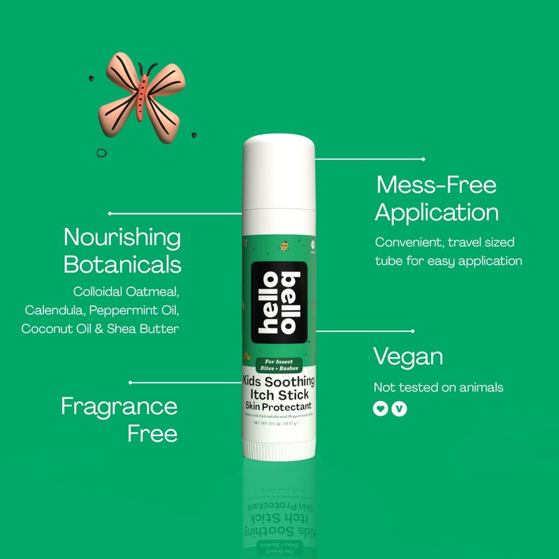 Hello Bello Kids Soothing Itch Stick, 0.5 oz, Skin Protectant