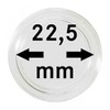 LINDNER Das Original Capsule per Monete Ø 2,5 mm Interno, Confezione da 10