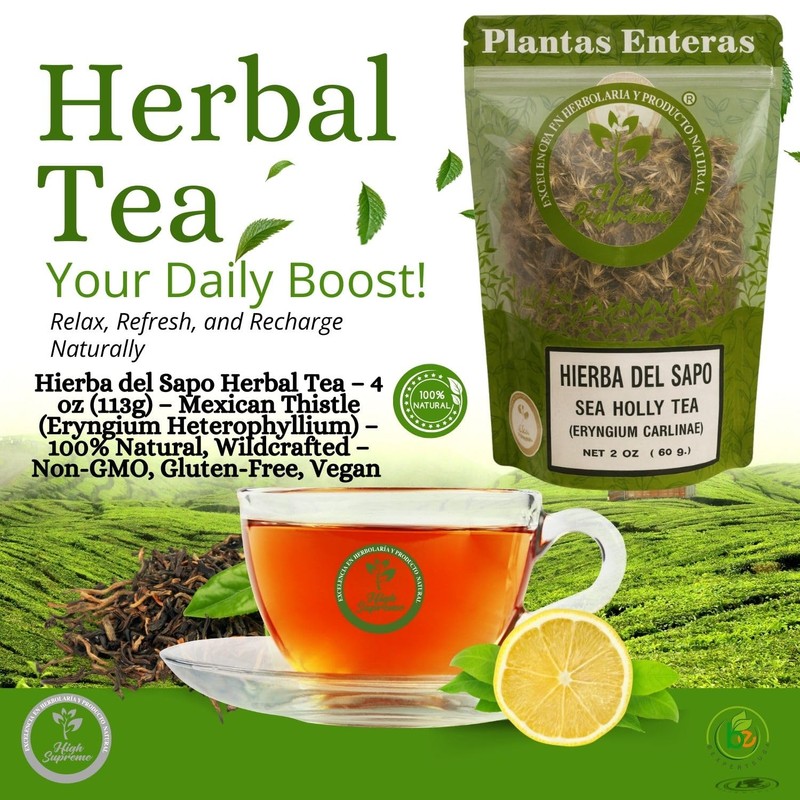 Hierba del Sapo Herbal Tea – 4 oz (113g) –