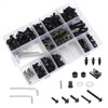 OURONOTO 195Pcs Motorcycle Fairing Bolt Kit, 304 Stainless Steel M5