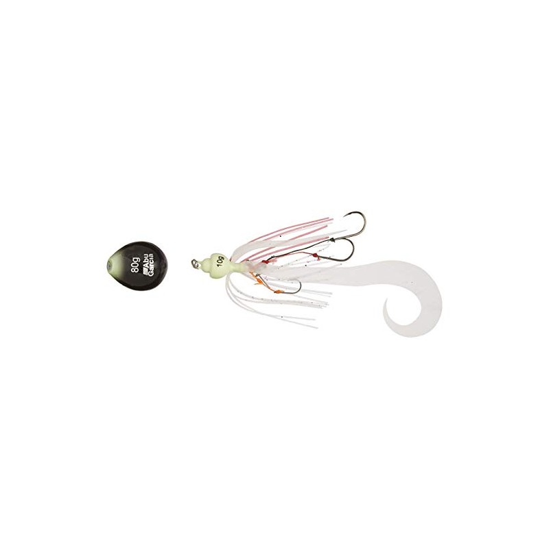 Berkley SSKKD80+10-IKGL 1502431 Squid Glow Metal Jig Click Ball 80+10-IKGL