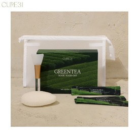 CURE31 Greentea Mask Wash Off 6ml*10ea