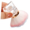 Beavorty Nail Cleaning Brush Ergonomic Fingernail Duster for Manicure Pedicure