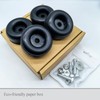 4 Packs Extreme Heavy Duty Anti-Vibration Rubber Foot Pads for