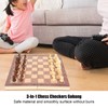 3‑In‑1 Chess Checkers Gobang Folding Chess Board Portable Interactive Chess