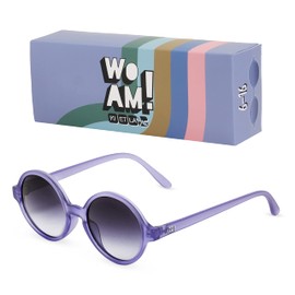 Ki ET LA Unisex Children's Woam Sunglasses, Purple