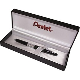 Pentel Kerry Mechanical Pencil with Metal Casing Exclusive Design HB Hardness, Black. 0,5mm