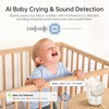 SYMYNELEC 5GHz/2.4GHz Indoor Security WiFi Camera, Smart Baby & Pet