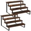 YINMIT Wooden Display Riser Stand, Tiered Perfume and Cologne Organizer