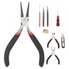 11 Pcs DIY Jewelry Tool Set Pliers Tweezers Ring Crochet
