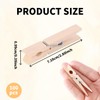 URSMART 100PCS Wood Clothes Pins Photo Clips, 2.8 Inch Wood