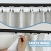 Hoeflife Curtain Track Ceiling Mount heavy duty sliding Curtains Tracks