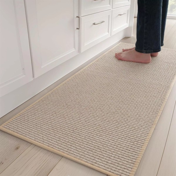 AMOAMI Kitchen Mats for Floor Kitchen Rugs Non Slip Machine