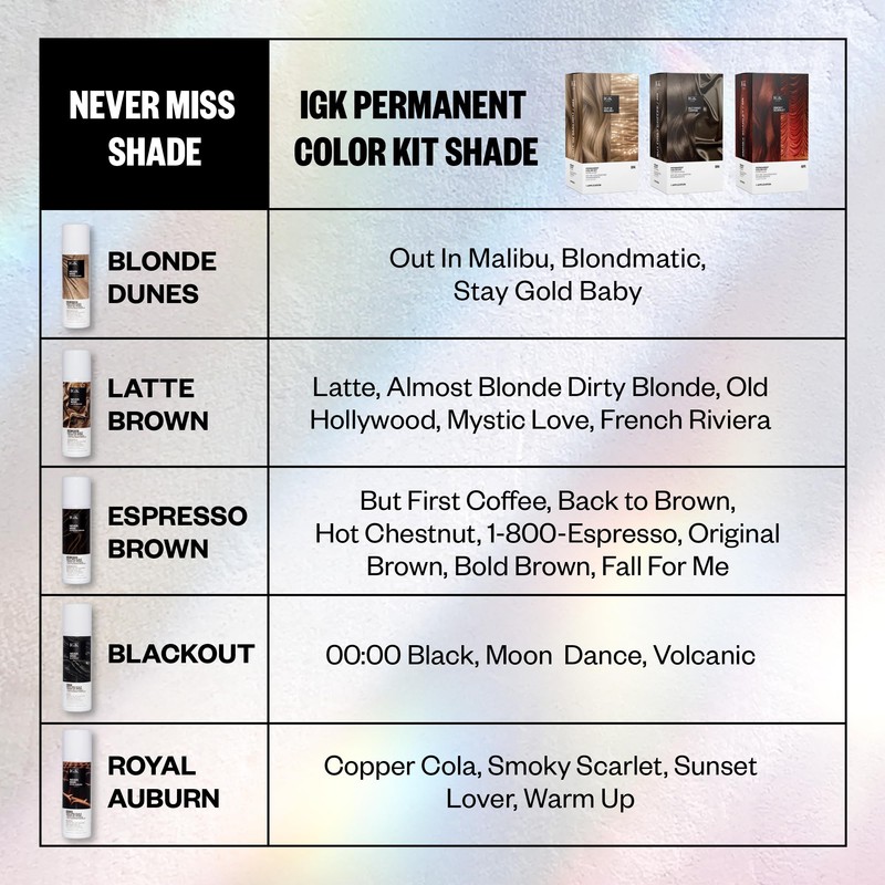 IGK Never Miss Root and Scalp Touch-Up Spray for Gray