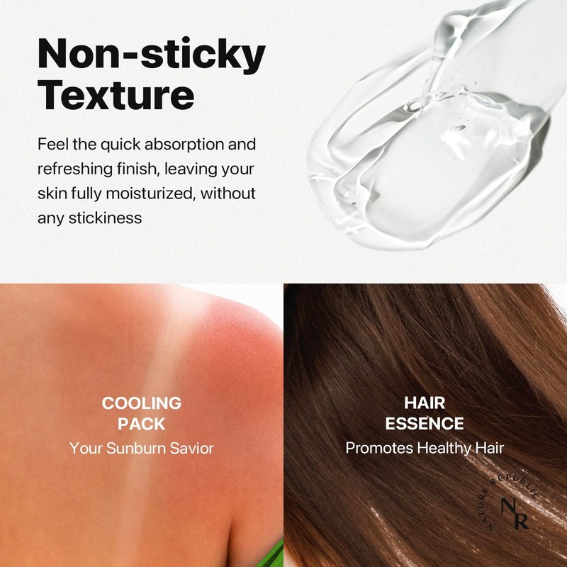 Nature Republic Aloe Vera Soothing Gel, 3 Pieces