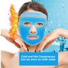 Cold Face Mask, Hot and Cold Gel Face Mask, Skin-friendly,
