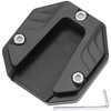 Side Stand Plate Dress Up Parts Alloy Universal Side Stand